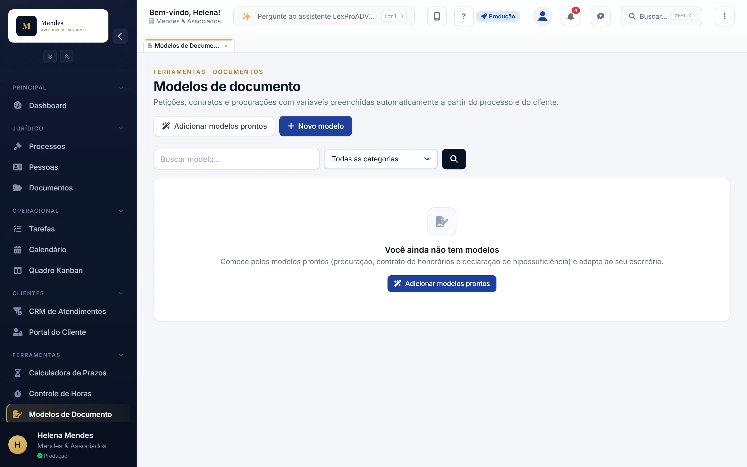 Modelos de documento